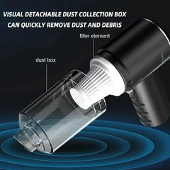 Aspirateur de voiture portable sans fil 120W – Maison et voiture